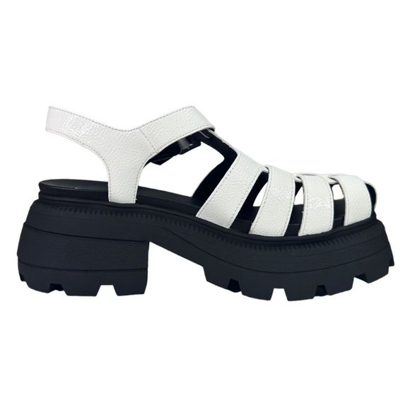 Katy Perry The Geli® Combat Fisherman Platform Sandals - Size 8 - Picture 5 of 9